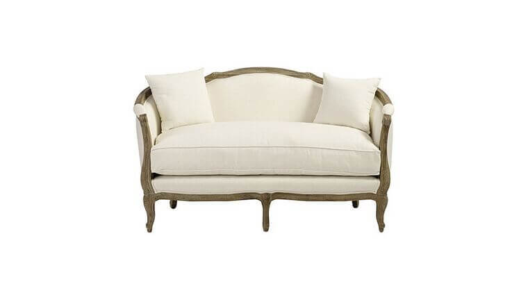 Sofia is a classic settee from Rent Pearl